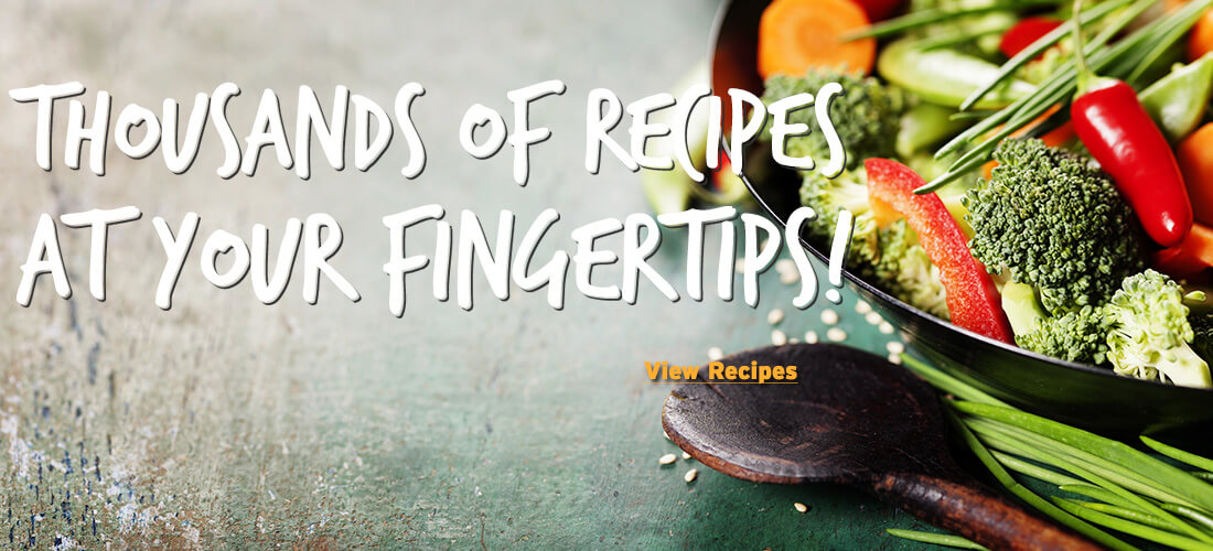 Thousands Of Recipes At Your Fingertips